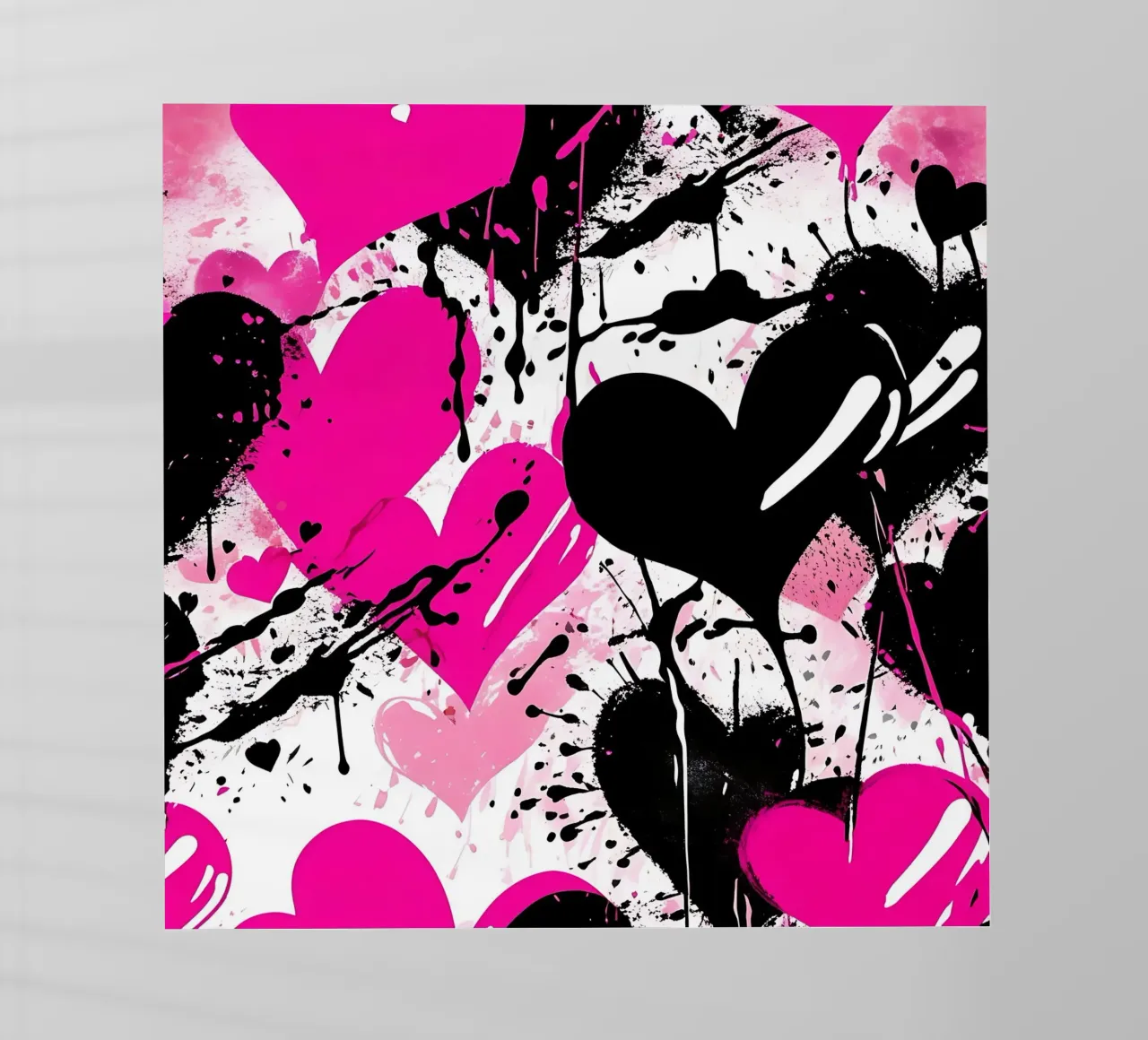 cuori_rosa_nero_1 pellicola backlit da Pink- und LoveArt by LK