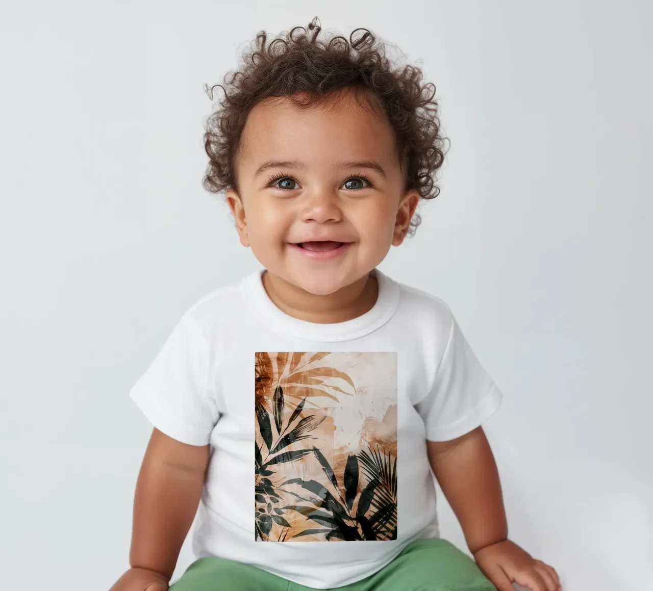 Leaves Boho A maglietta neonato da Mateo