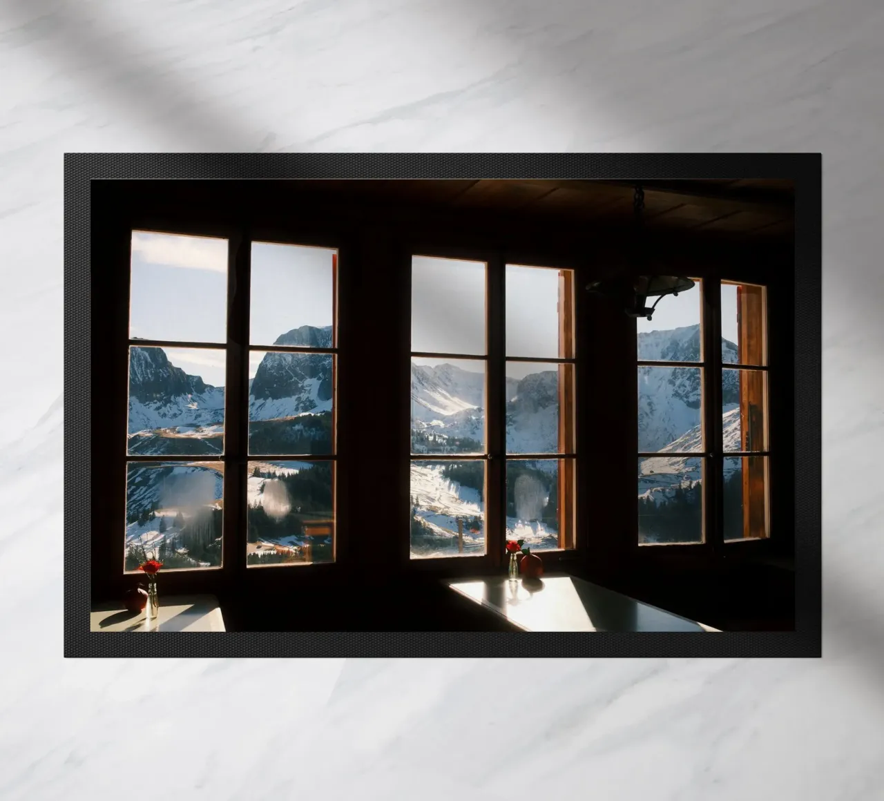 Alpine Silence Through the Window zerbino da FujiSwiss