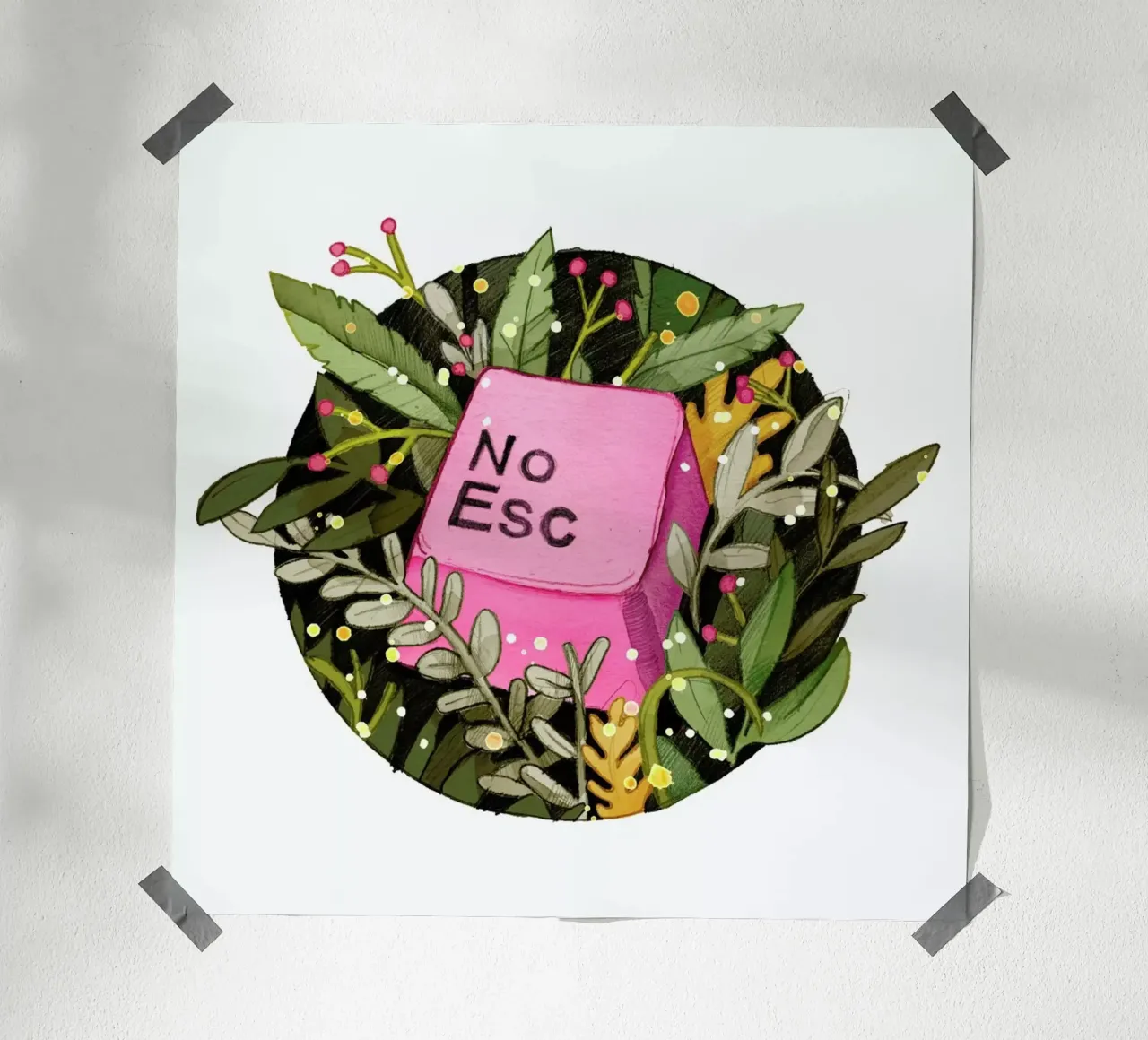 No Escape poster da Ina Stanimirova