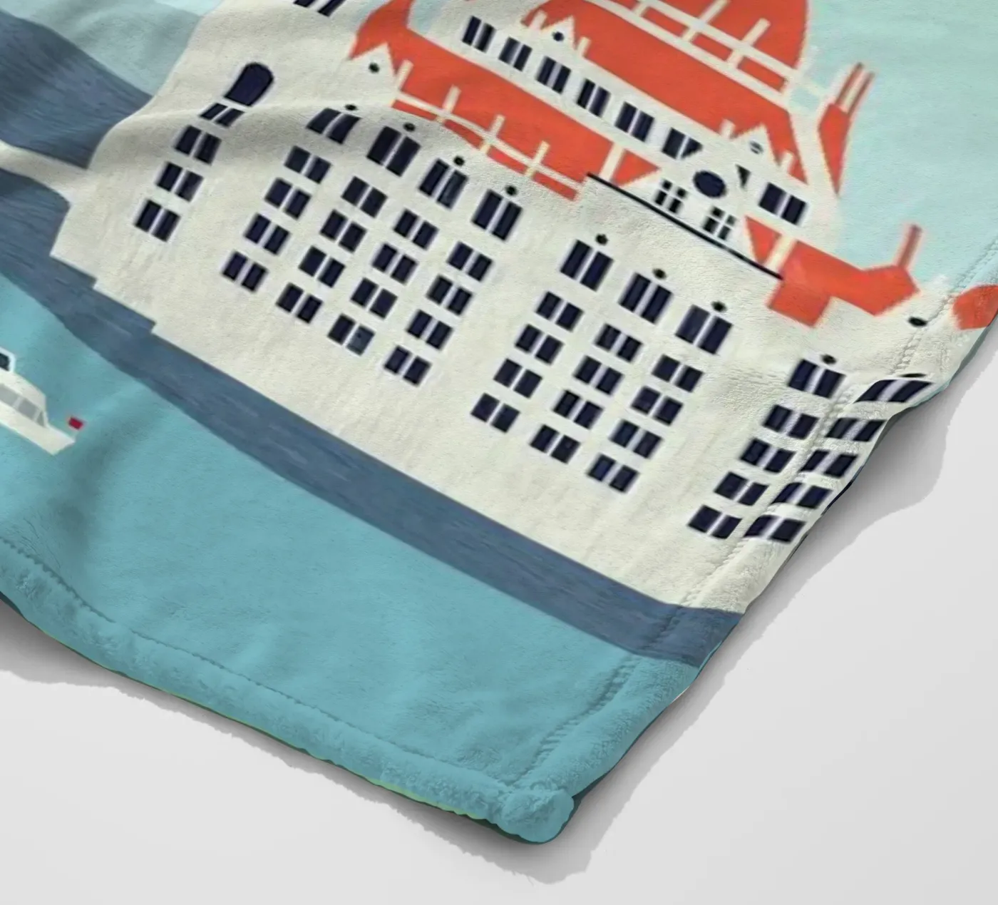 Budapest Fleecedecke von Katinka Reinke