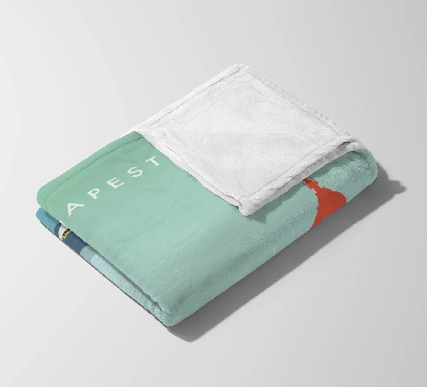 Budapest Fleecedecke von Katinka Reinke