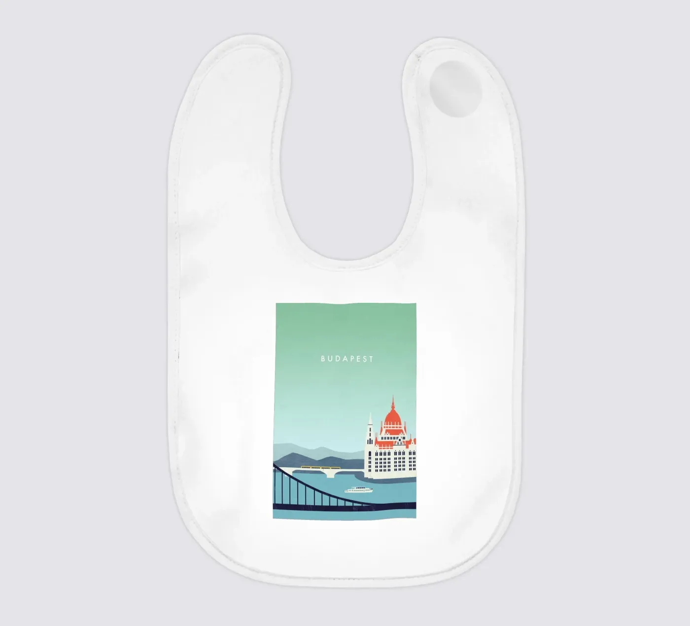 Budapest Babylätzchen von Katinka Reinke