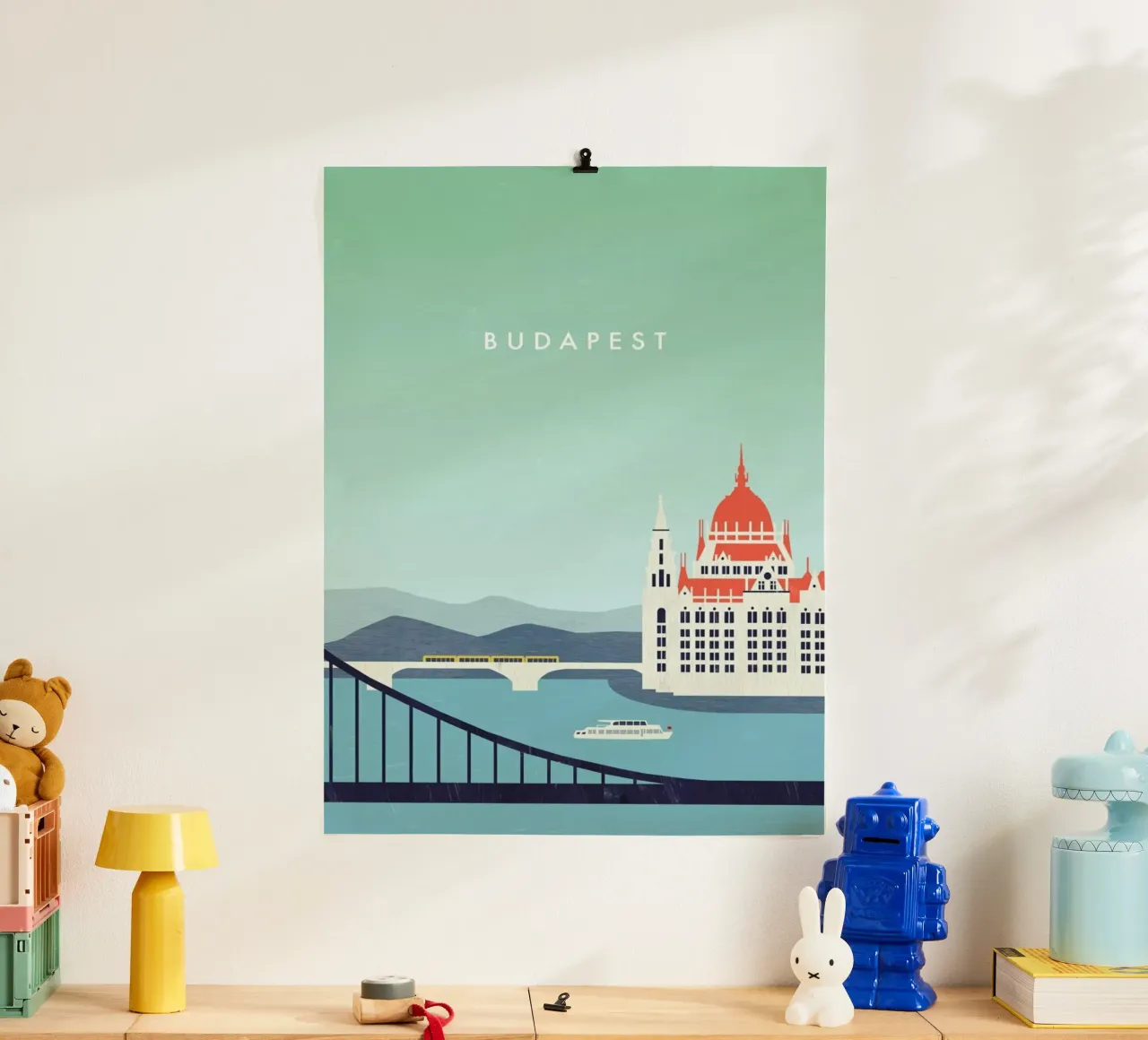 Budapest poster da Katinka Reinke