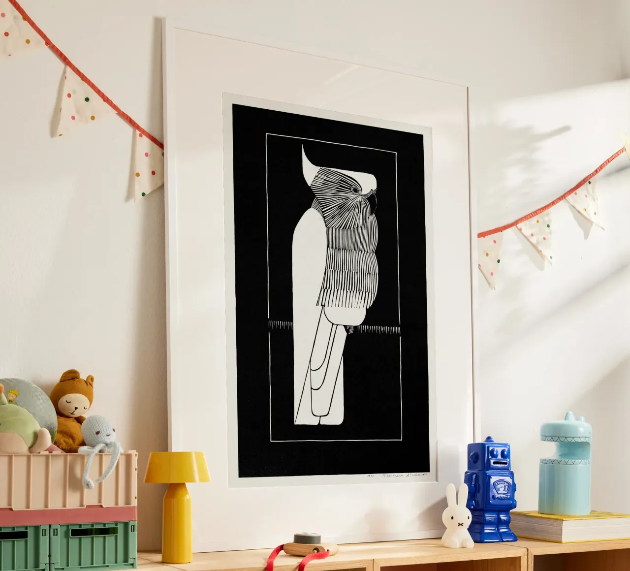 Samuel Jessurun de Mesquita - Cacatua dalla cresta sulfurea poster da Old Masters
