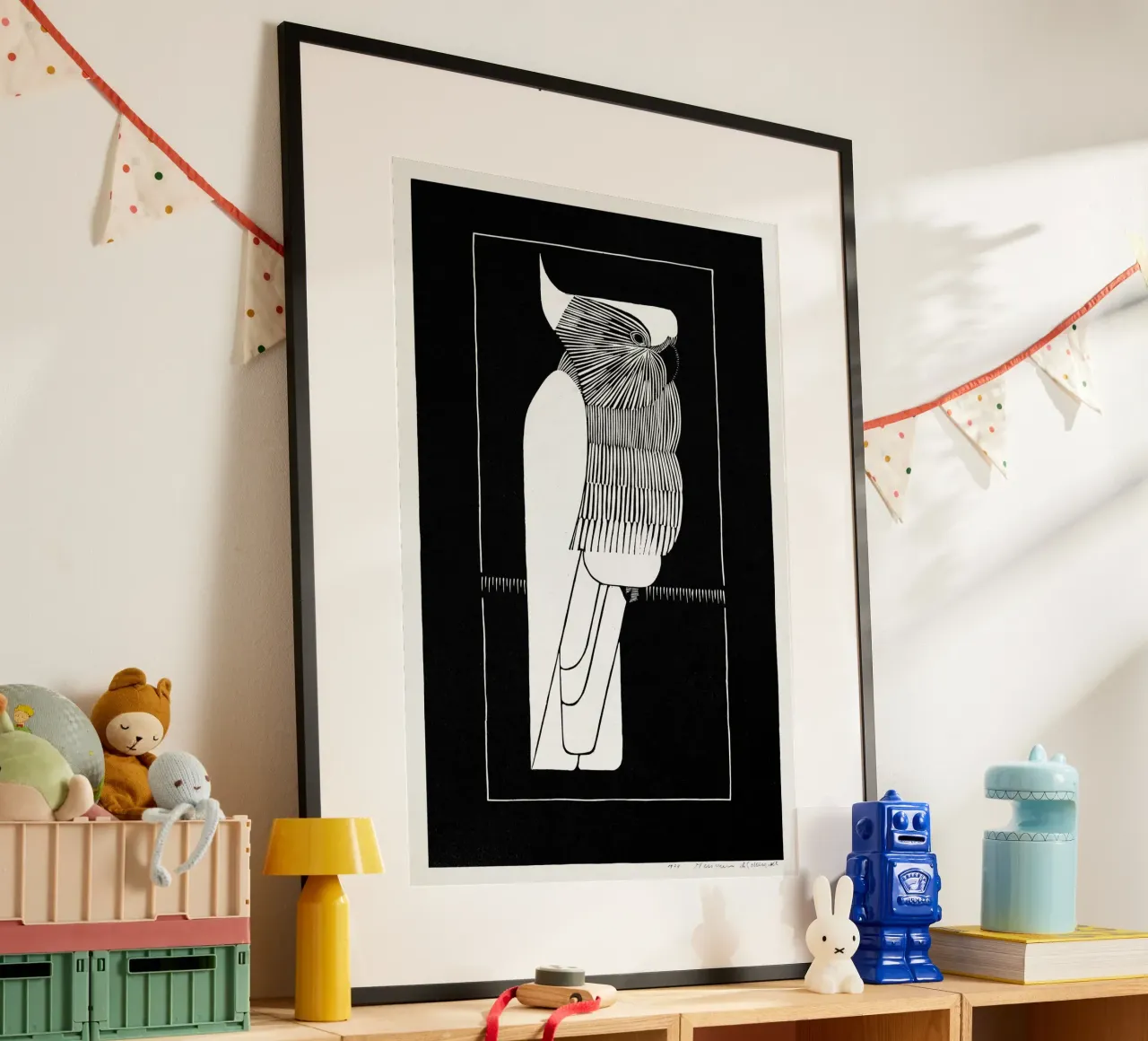 Samuel Jessurun de Mesquita - Cacatua dalla cresta sulfurea poster da Old Masters
