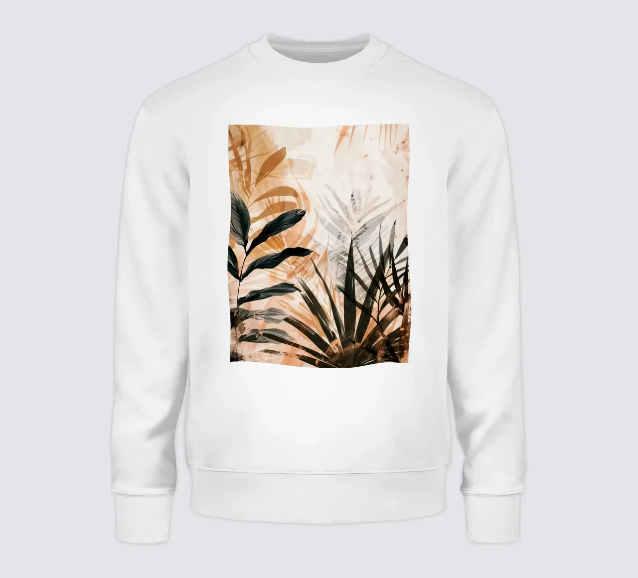 Leaves Boho B felpa da Mateo