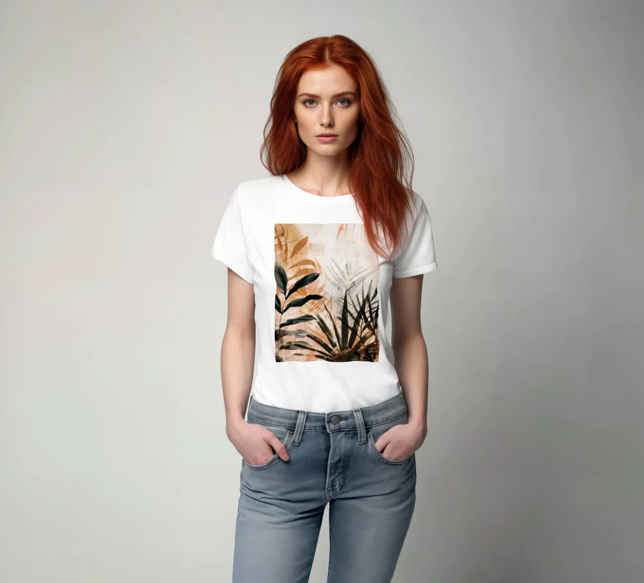 Leaves Boho B t-shirt da Mateo