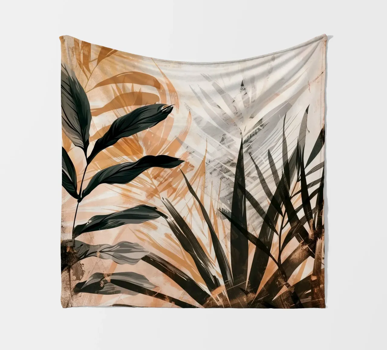Leaves Boho B coperta in pile da Mateo