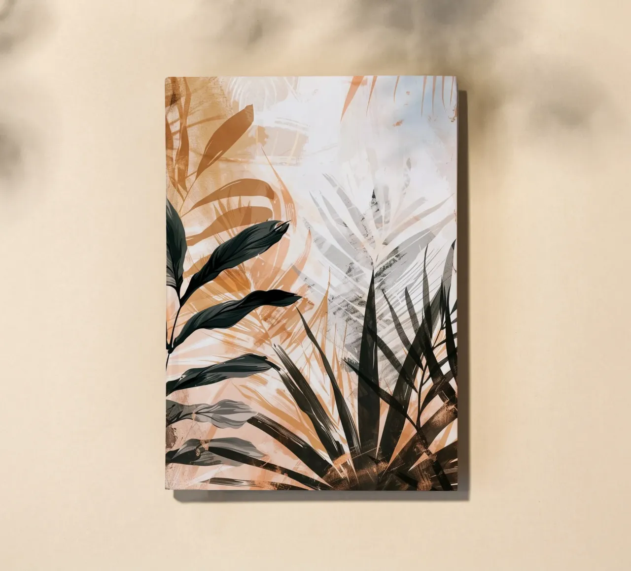 Leaves Boho B notebook by Mateo