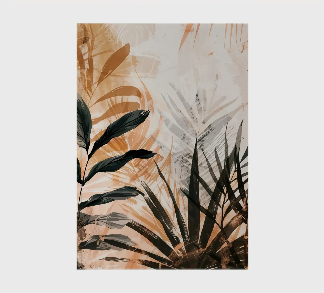 Leaves Boho B notebook by Mateo