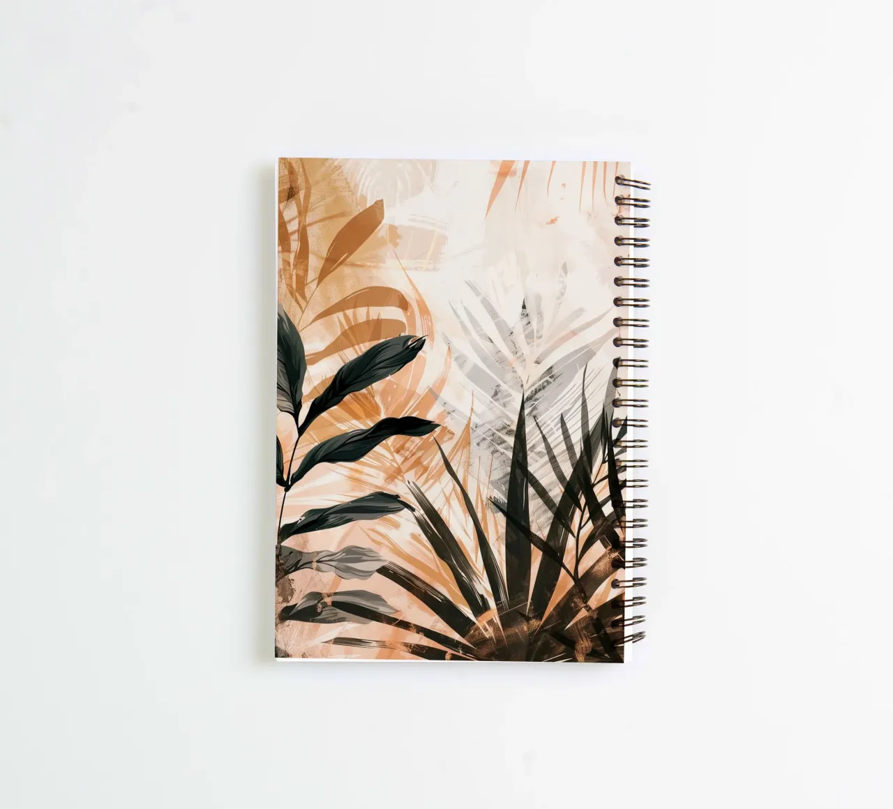 Leaves Boho B carnet à spirale de Mateo