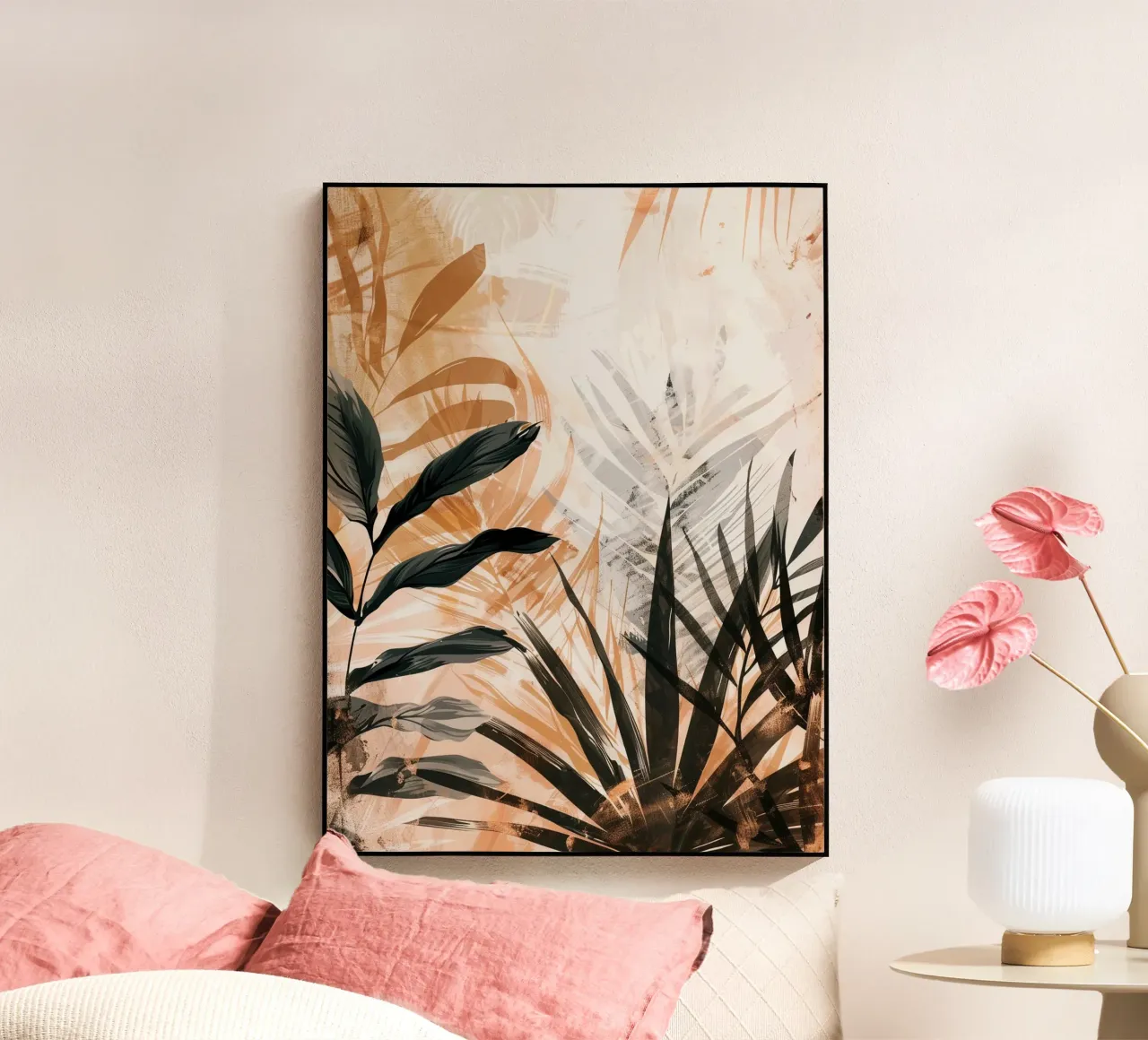 Leaves Boho B plexiglass da Mateo