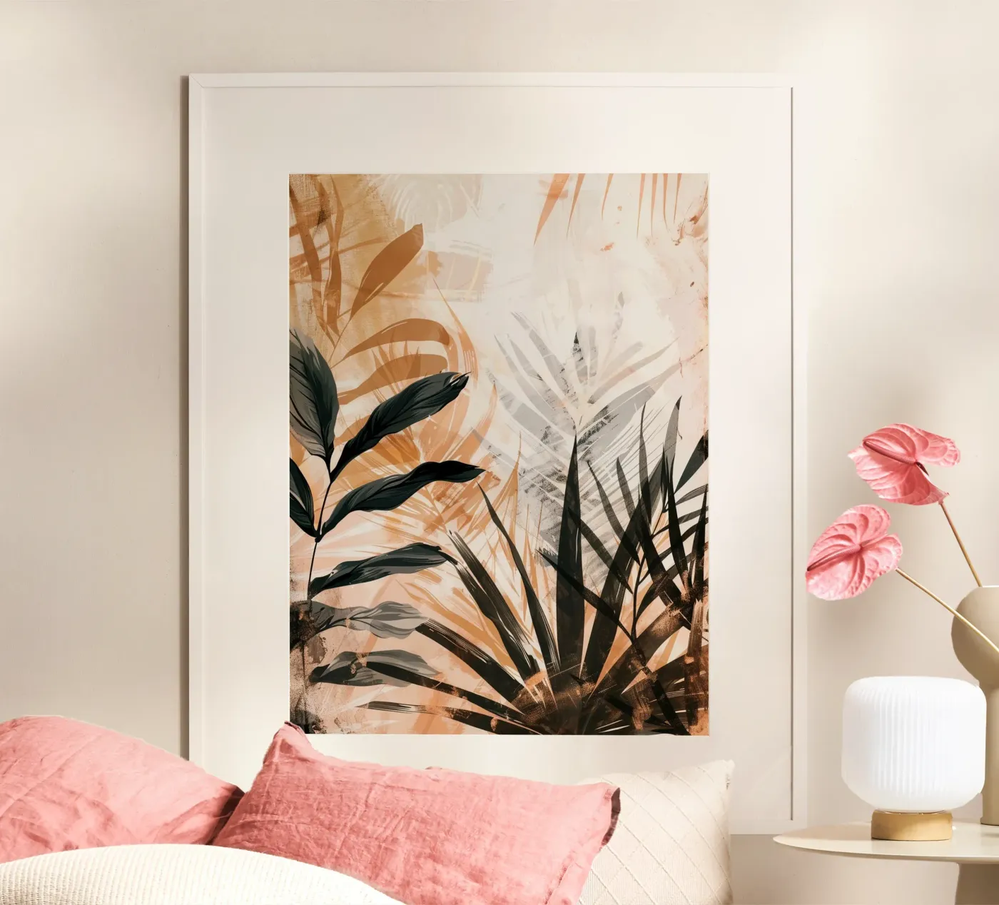Leaves Boho B poster da Mateo