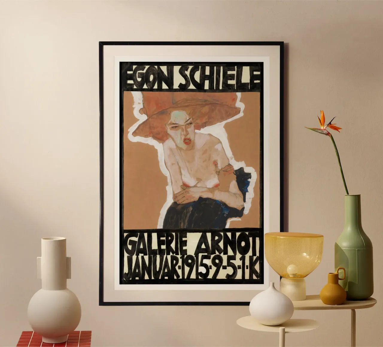 Egon Schiele - Mostra - Il Gongolo poster da Old Masters