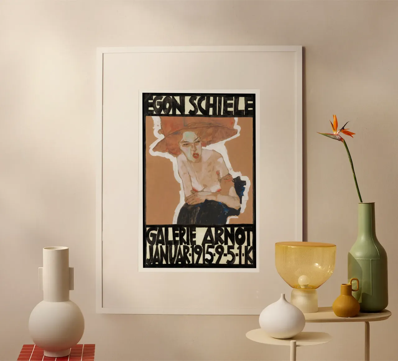 Egon Schiele - Mostra - Il Gongolo poster da Old Masters