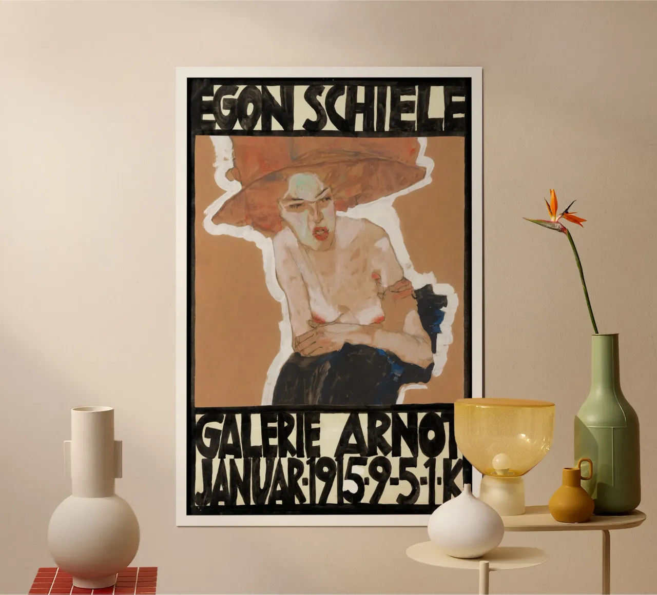 Egon Schiele - Mostra - Il Gongolo poster da Old Masters