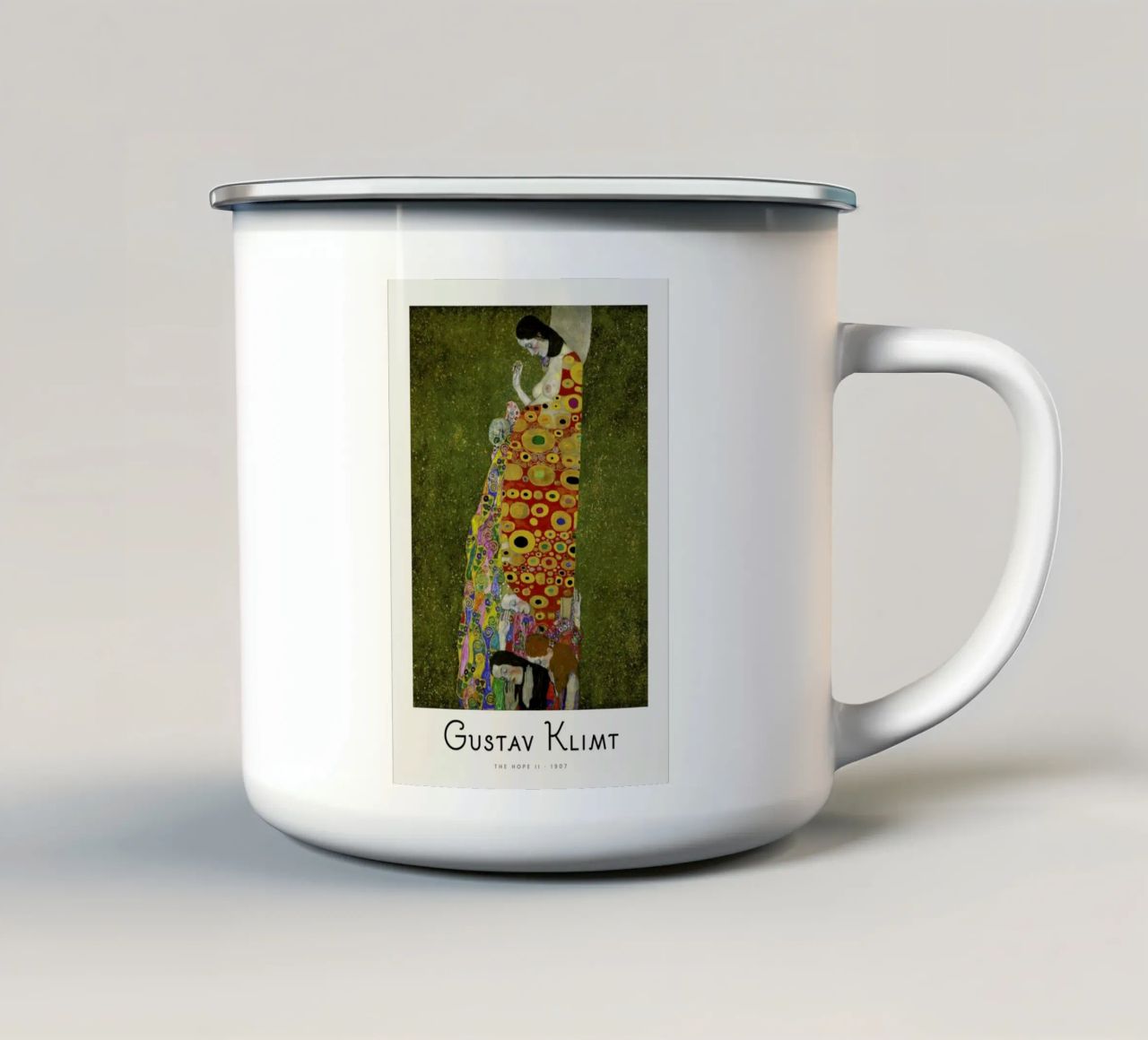 Klimt - The Hope II tazza in smalto da ARTOTHEK