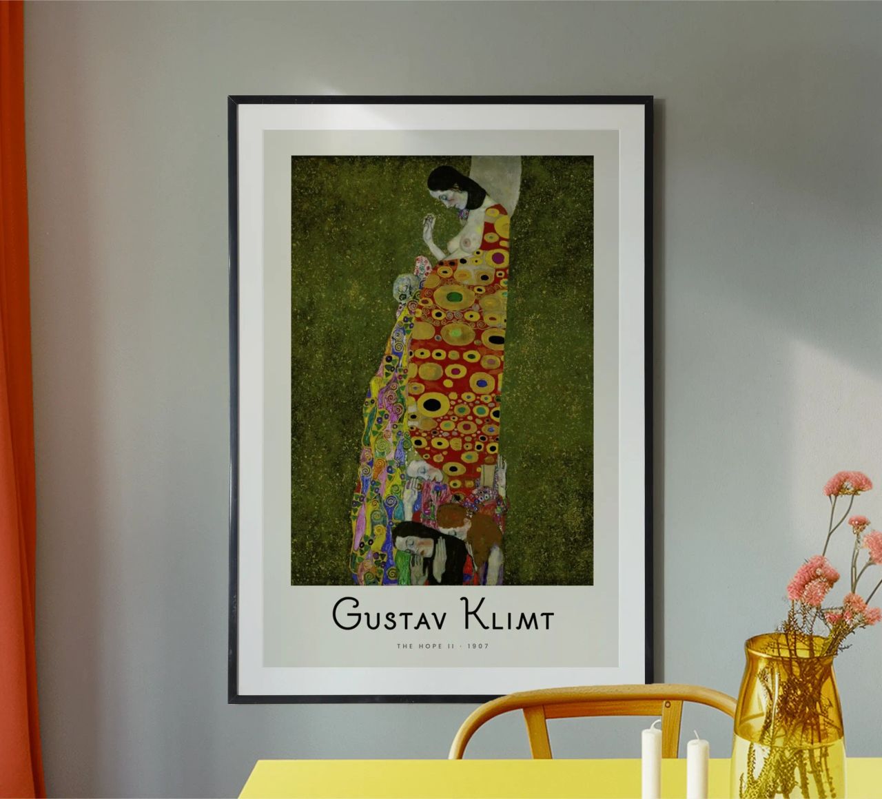 Klimt - The Hope II Poster von ARTOTHEK