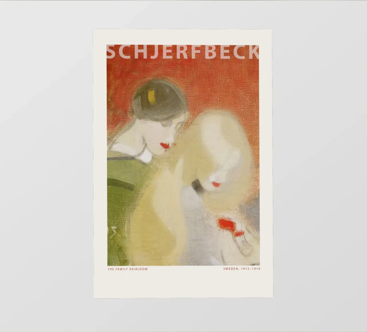 Helene Schjerfbeck - Helene Schjerfbeck pellicola backlit da Old Masters