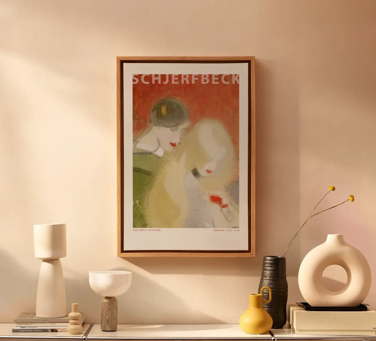 Helene Schjerfbeck - Helene Schjerfbeck tela con Cornice a cassetta da Old Masters