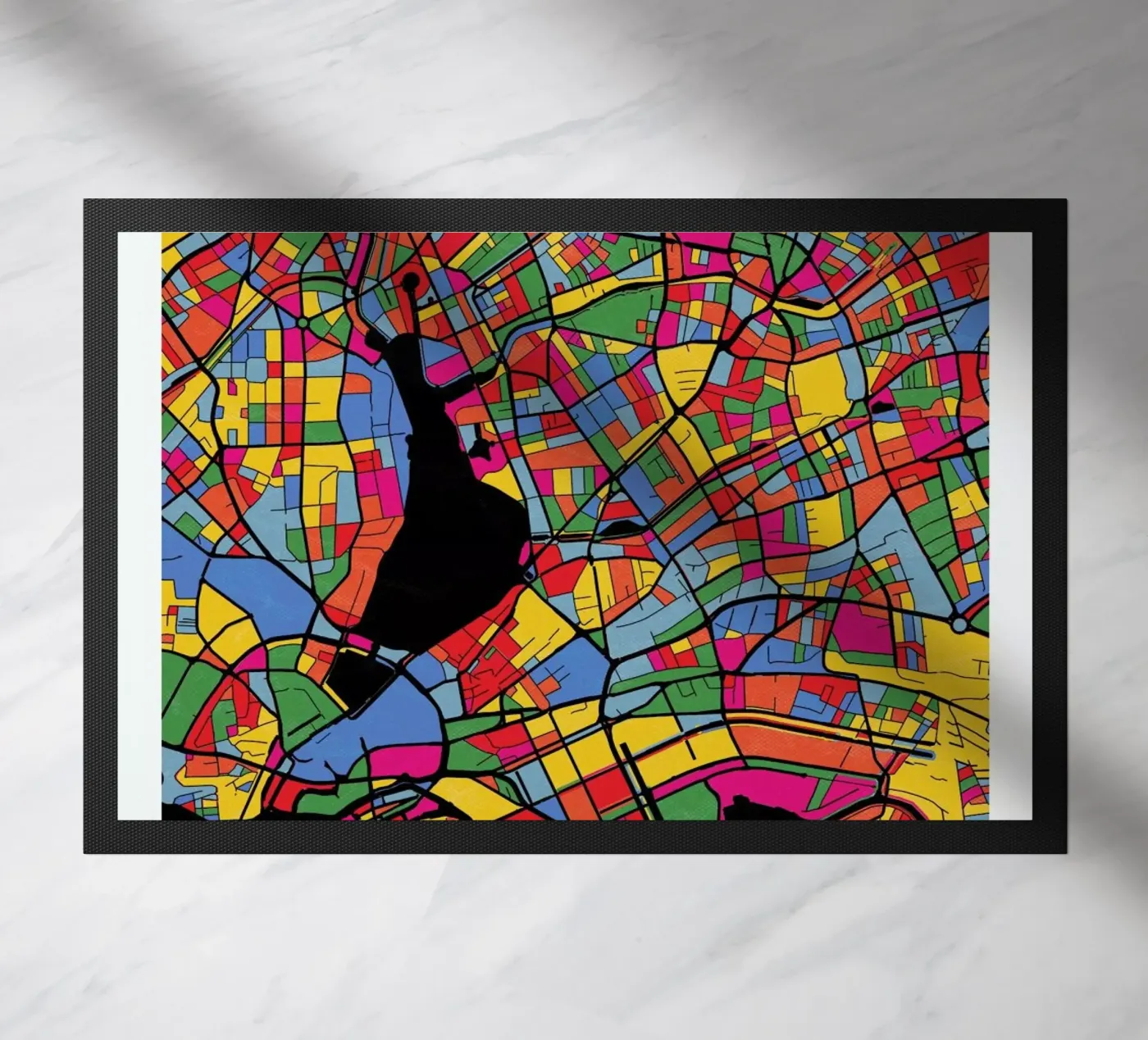 Hamburg zerbino da The Cartography Collection