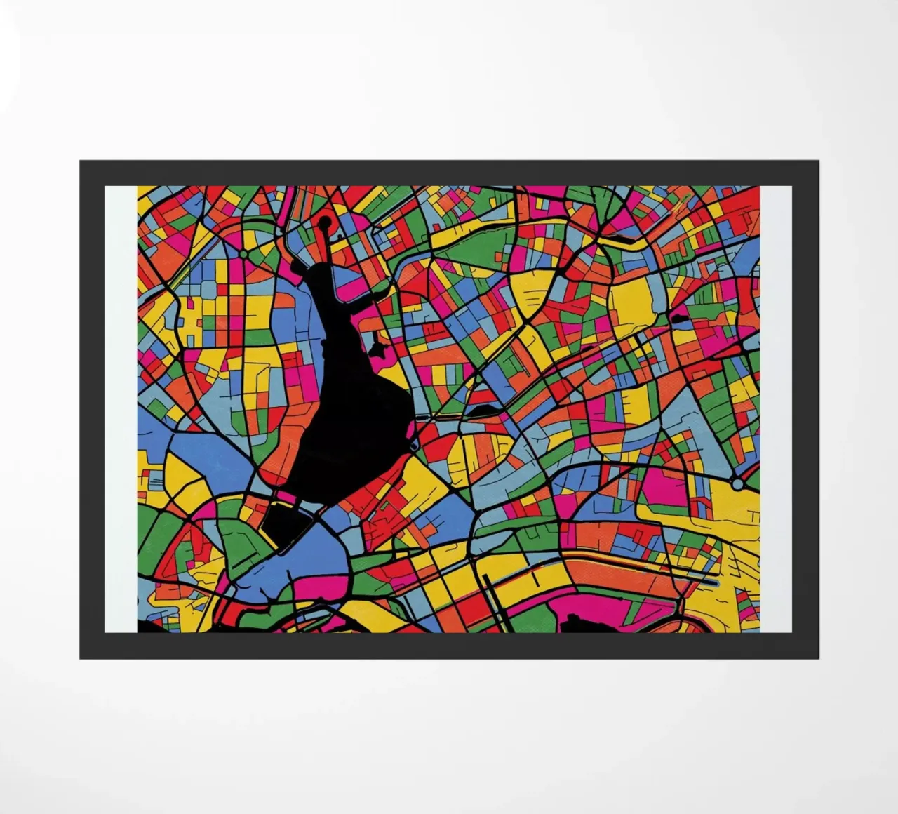 Hamburg zerbino da The Cartography Collection