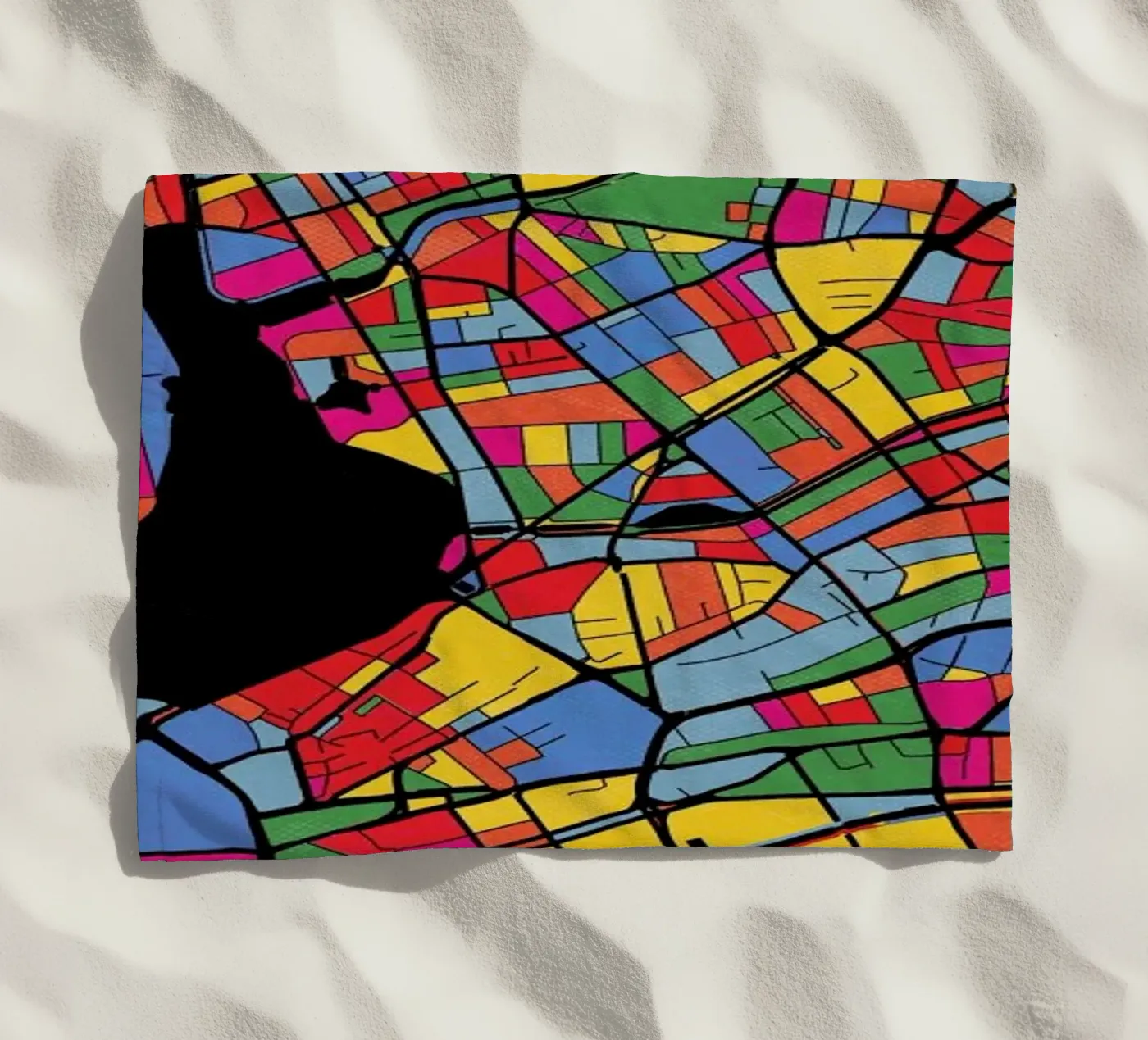 Hamburg telo mare da The Cartography Collection