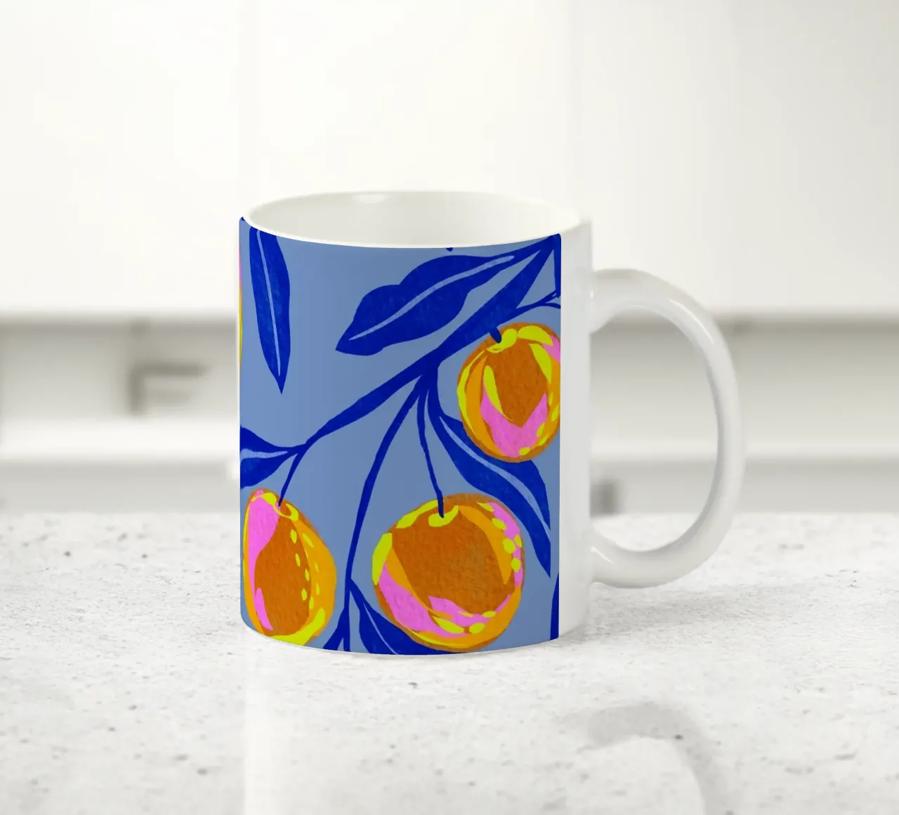 Agrumi vibranti tazza in ceramica da Nikitajariwala