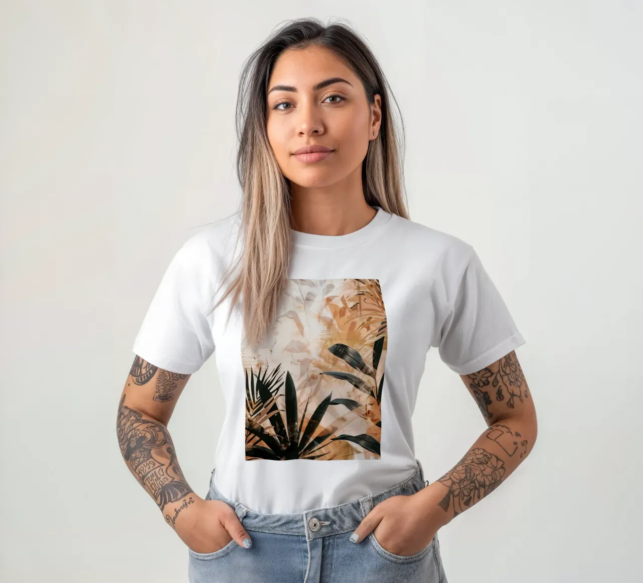 Leaves Boho C t-shirt da Mateo