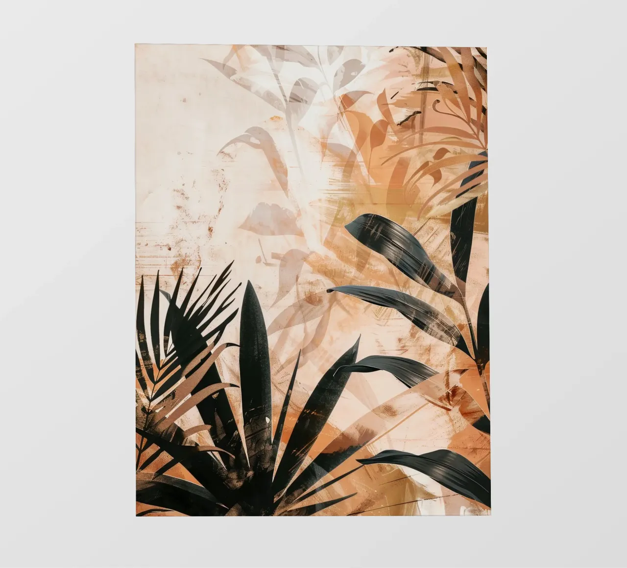 Leaves Boho C telo in pvc da Mateo