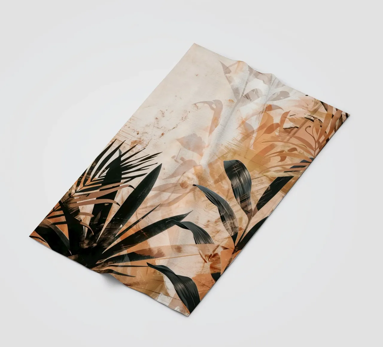 Leaves Boho C coperta in pile da Mateo