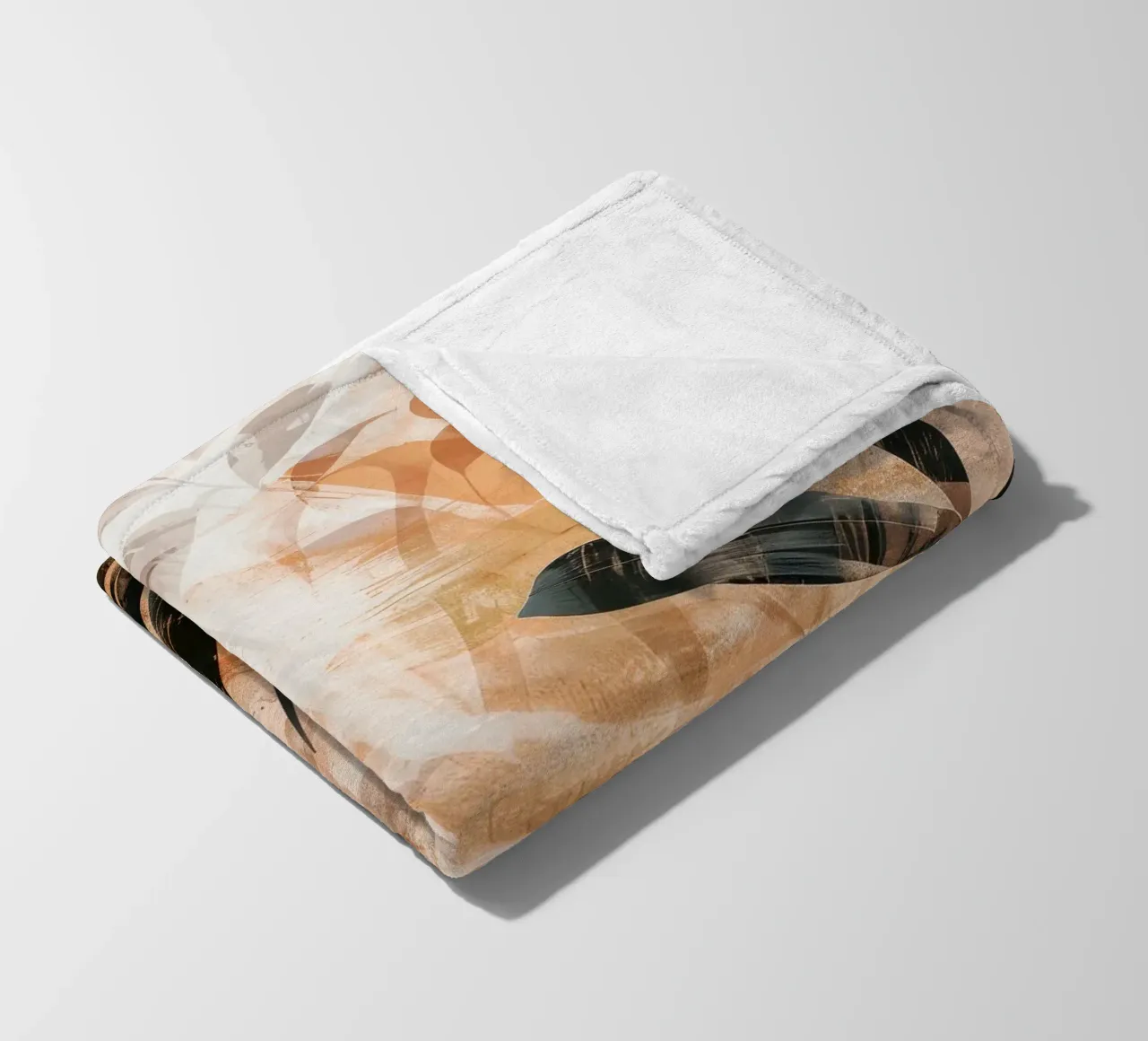 Leaves Boho C coperta in pile da Mateo