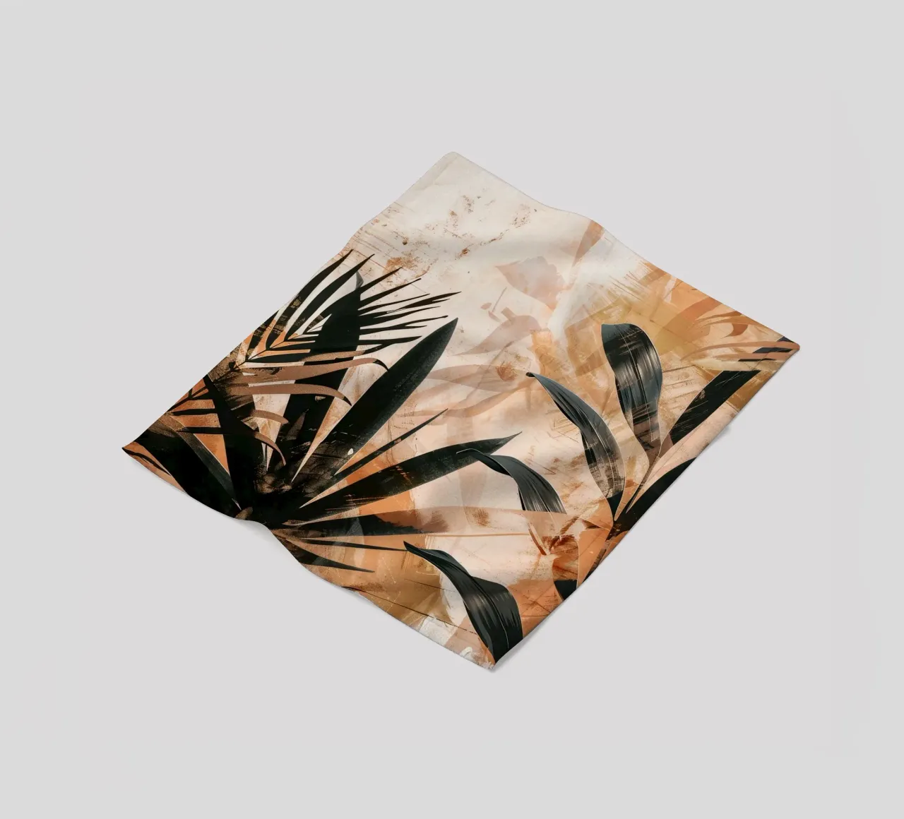 Leaves Boho C coperta in pile da Mateo