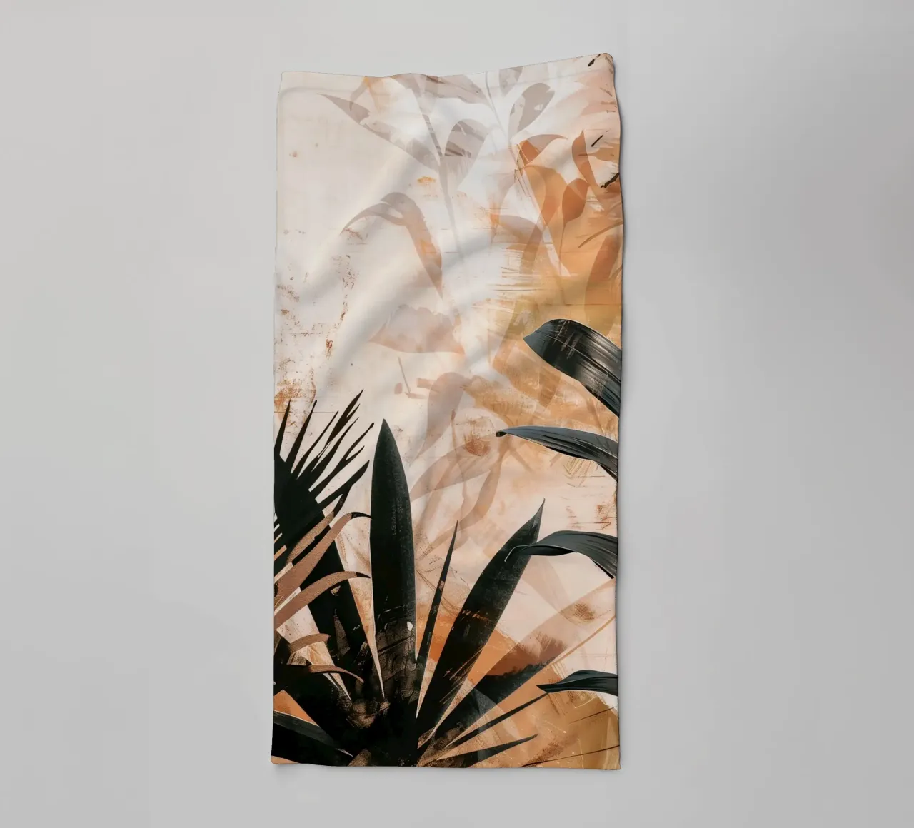 Leaves Boho C asciugamano da bagno da Mateo
