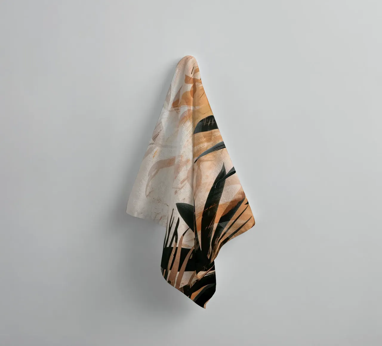 Leaves Boho C asciugamano da bagno da Mateo