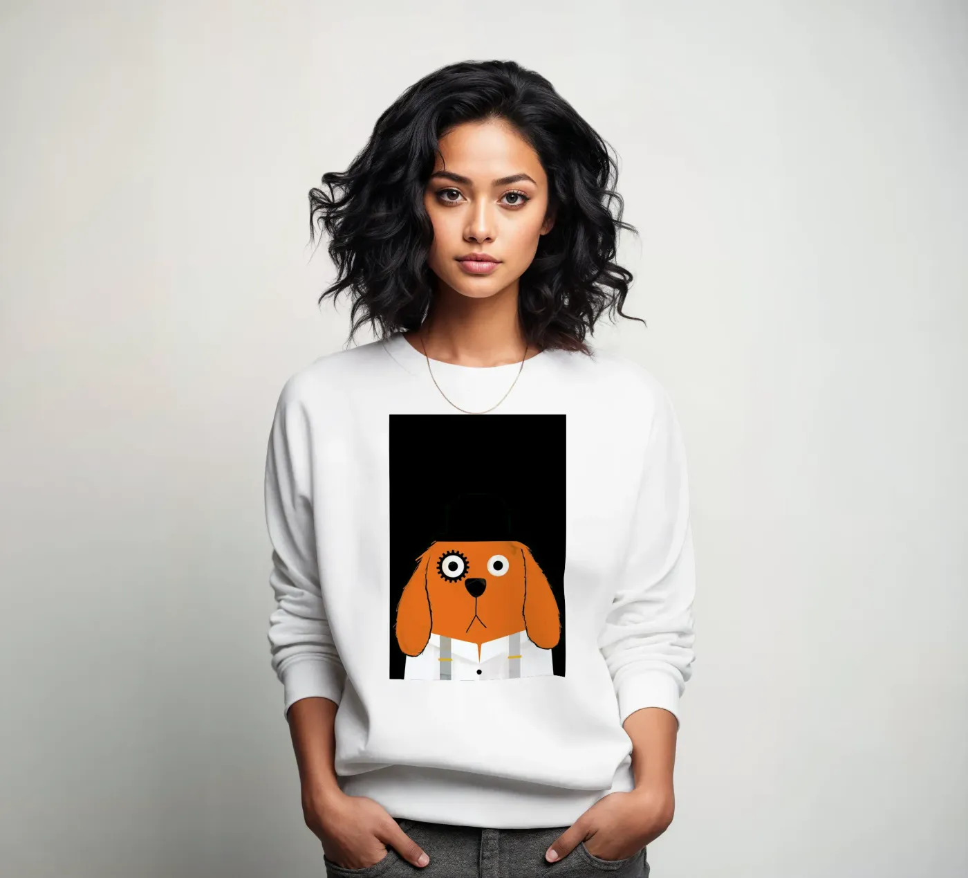 Dog Clockwork felpa da Doozal