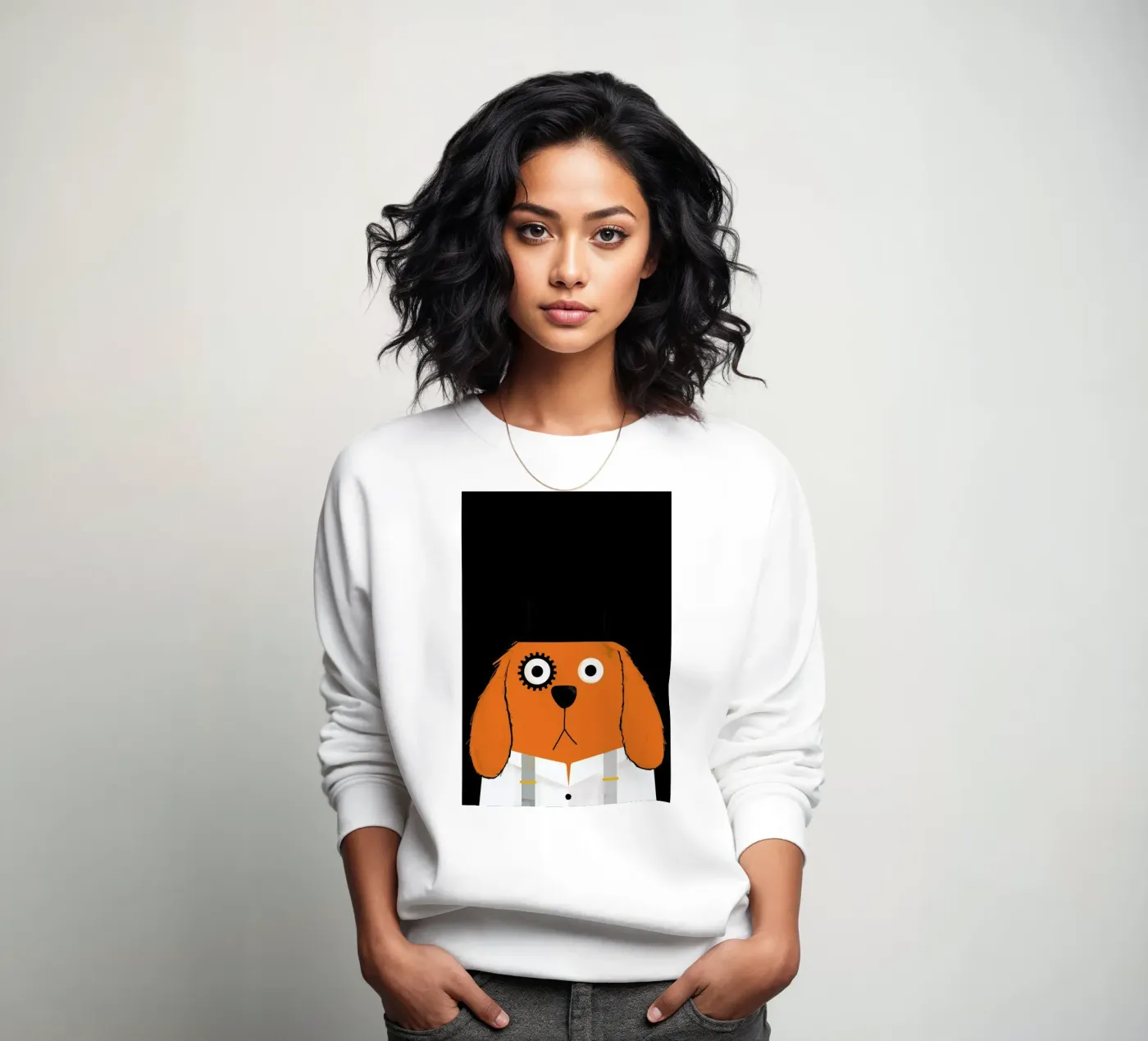 Dog Clockwork felpa da Doozal