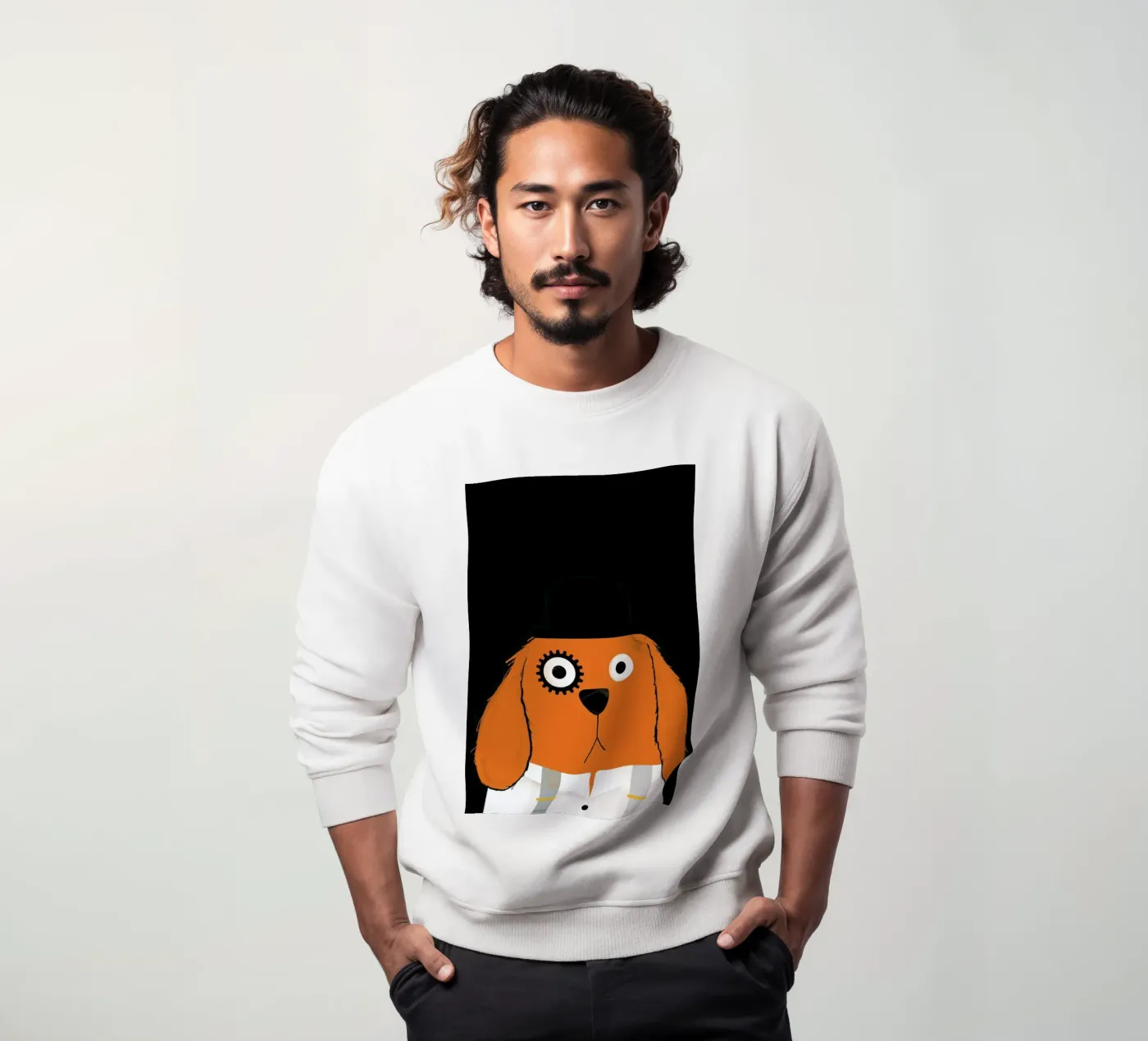 Dog Clockwork felpa da Doozal