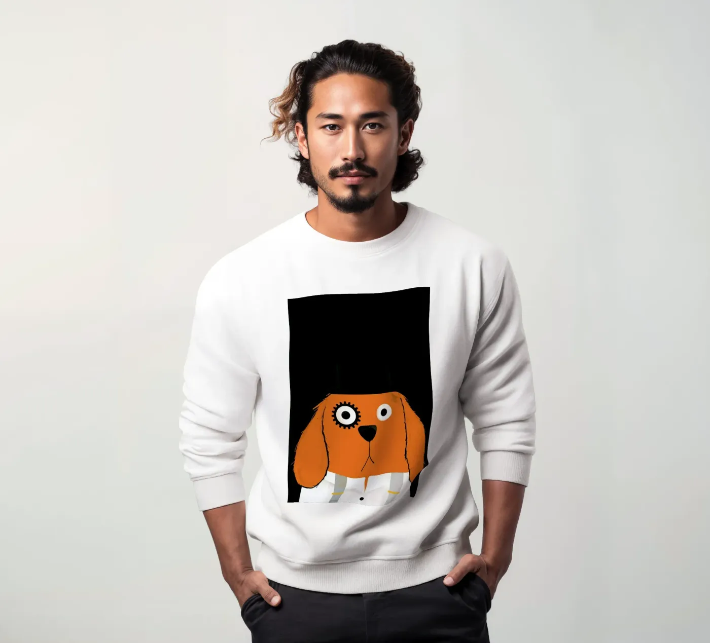 Dog Clockwork felpa da Doozal