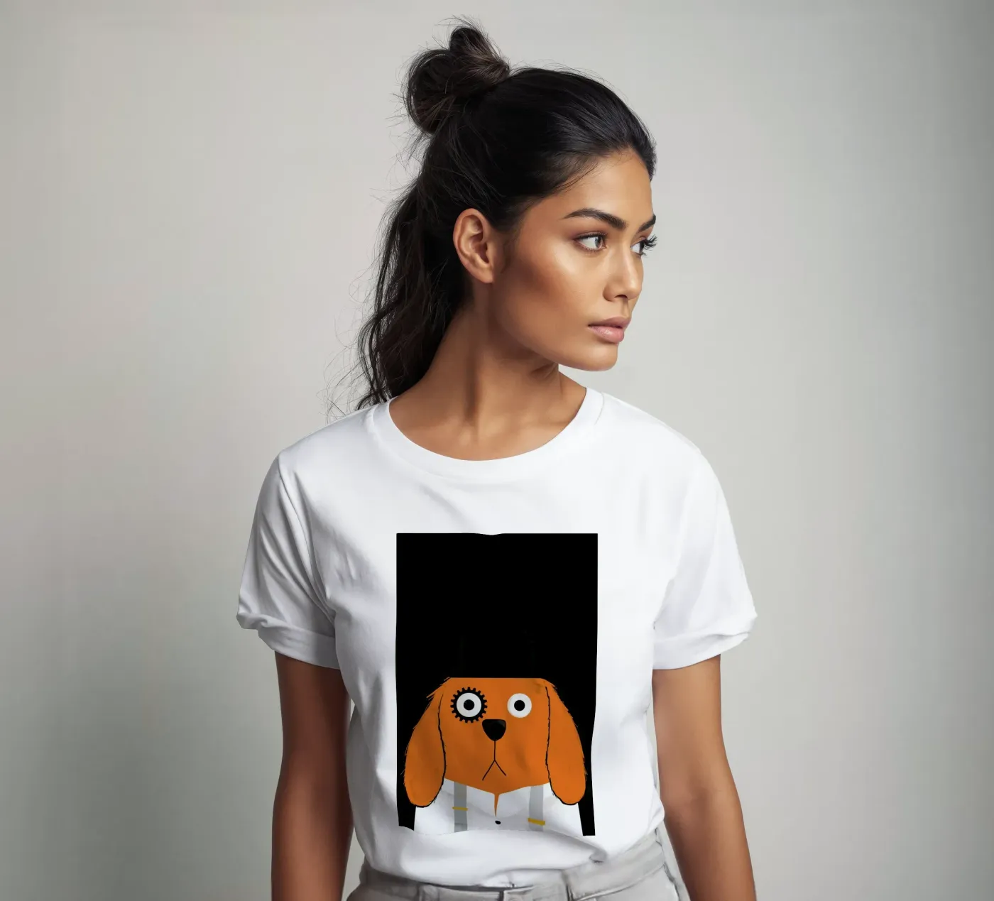 Dog Clockwork t-shirt da Doozal