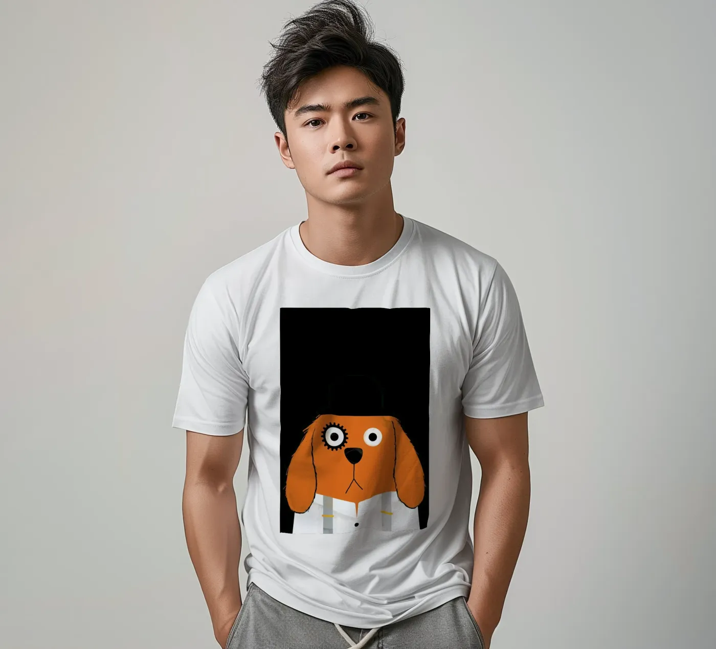 Dog Clockwork t-shirt da Doozal
