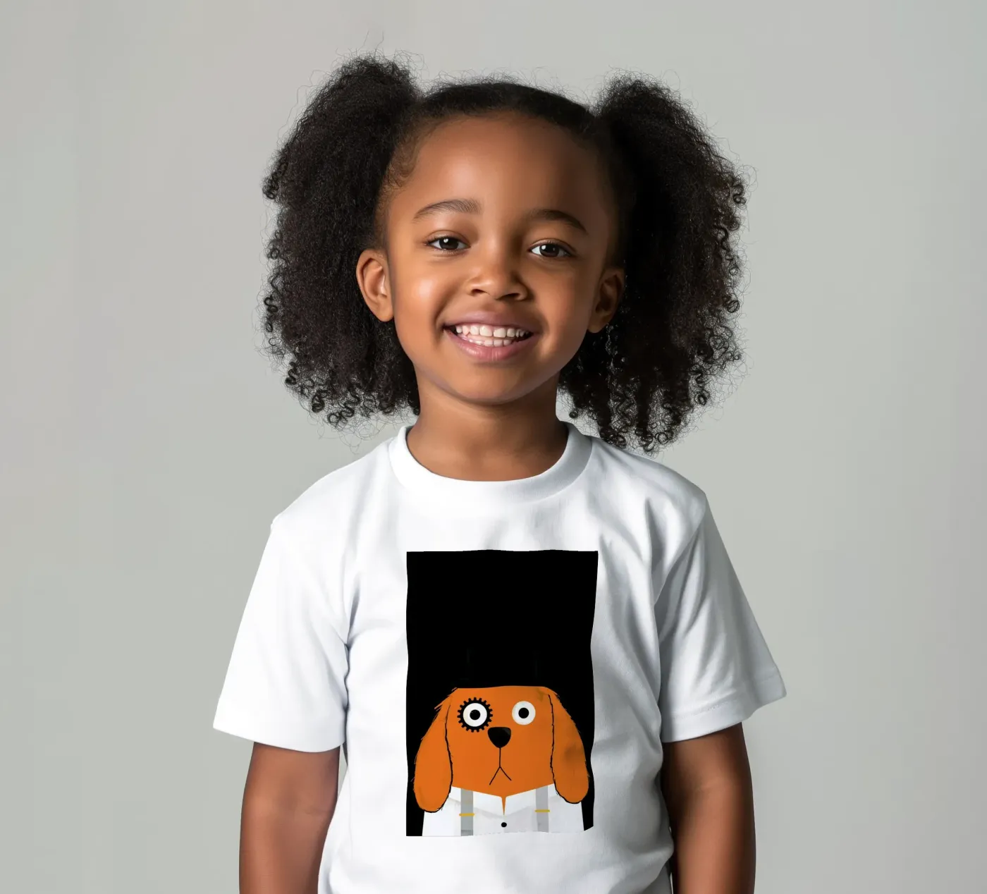 Dog Clockwork t-shirt bambini da Doozal