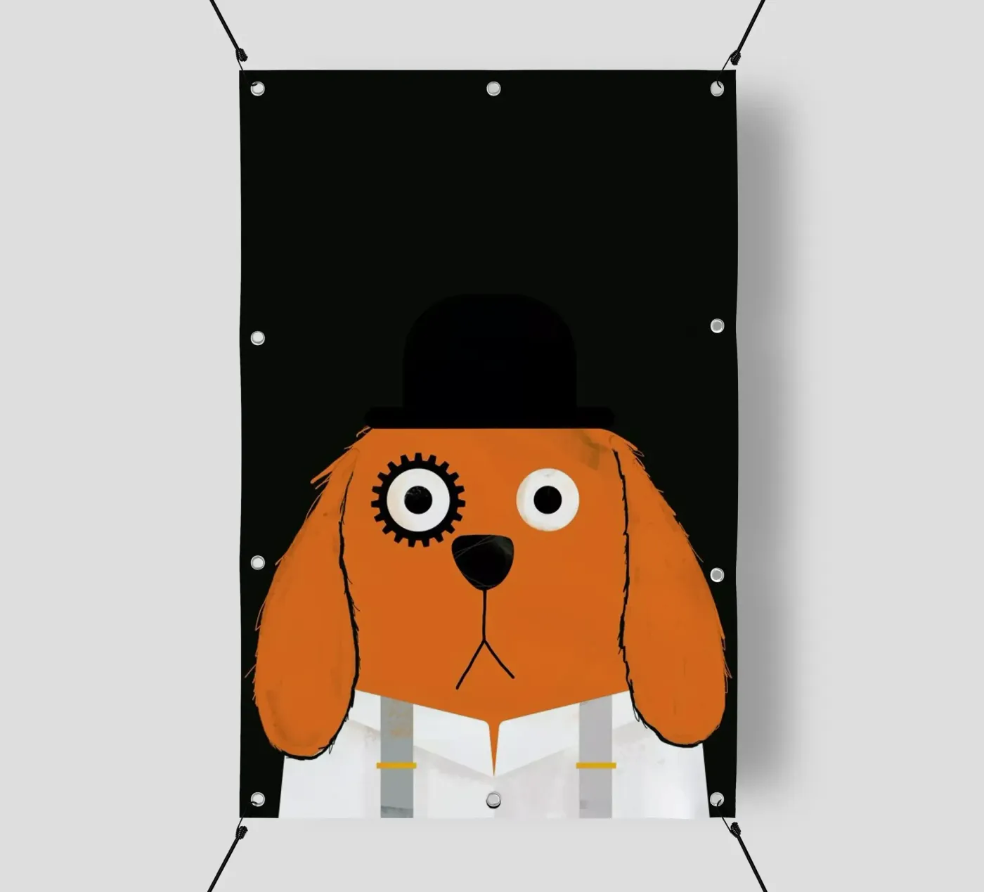 Dog Clockwork telo in pvc da Doozal