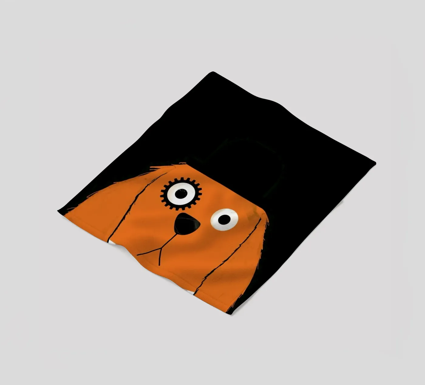 Dog Clockwork coperta in pile da Doozal