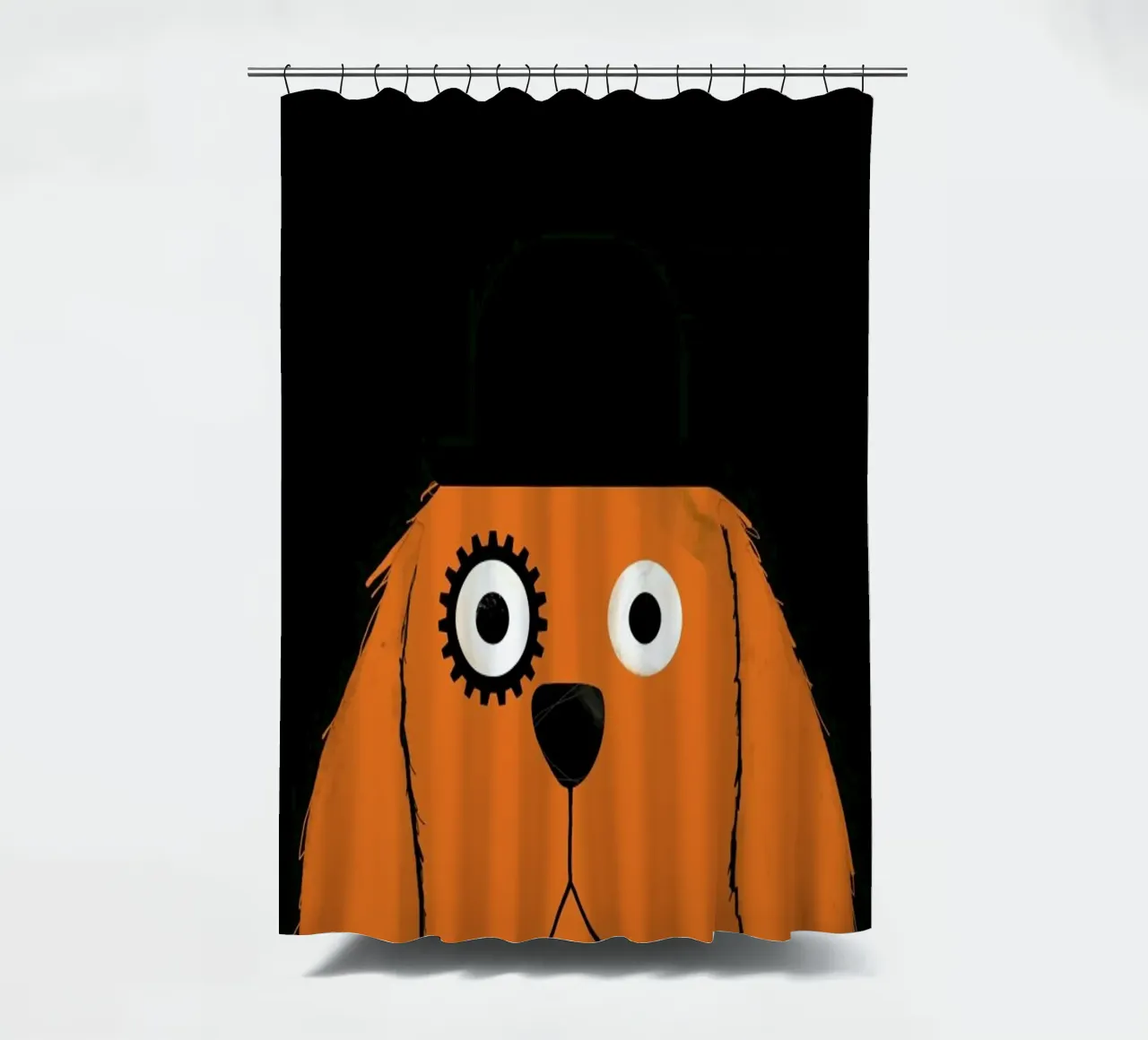 Dog Clockwork tenda da doccia da Doozal