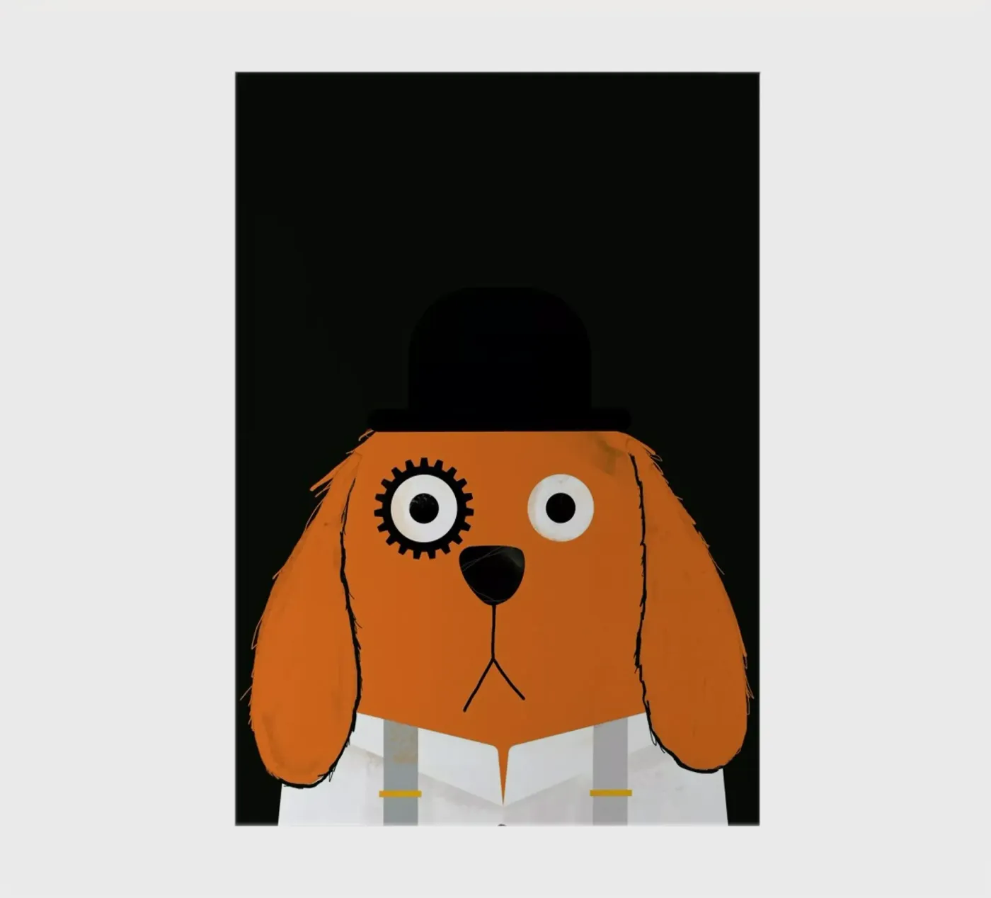Dog Clockwork notebook by Doozal
