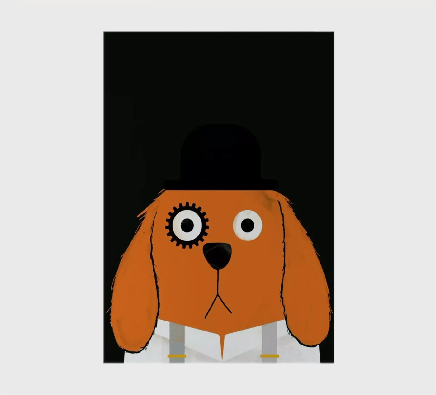 Dog Clockwork notebook by Doozal
