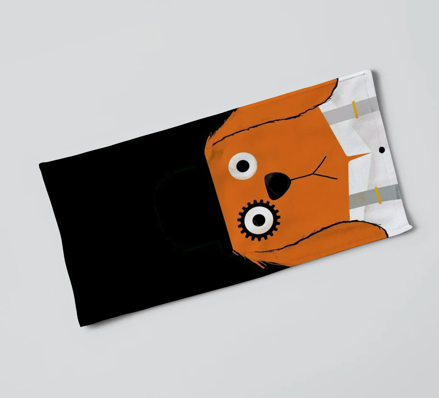 Dog Clockwork Handtuch von Doozal