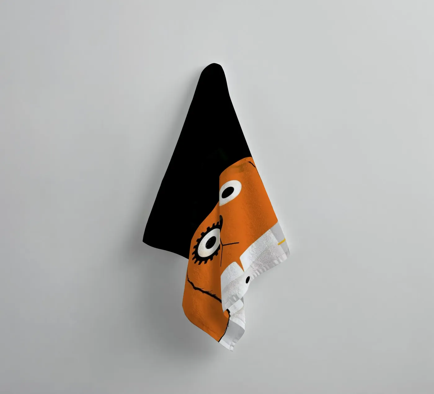 Dog Clockwork Handtuch von Doozal